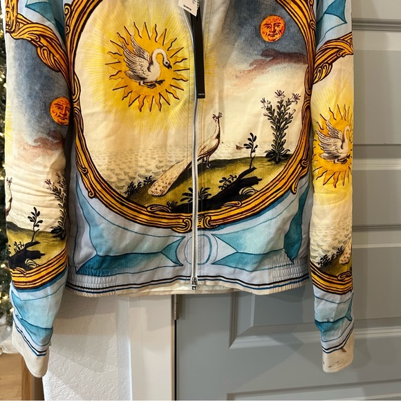 NWT Amiri Landscape Frame Varsity Jacket - Picture 8 of 10